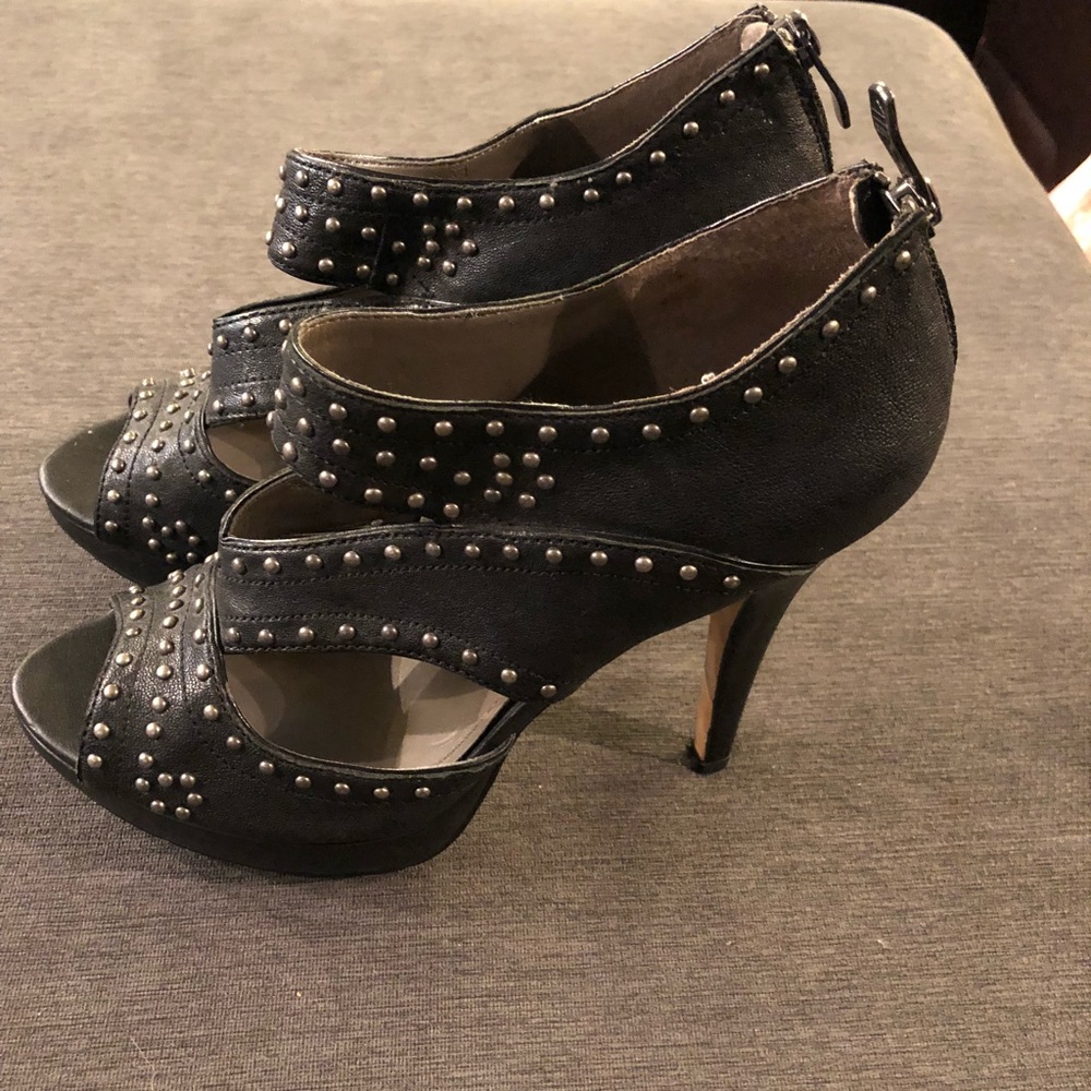 Vince Camuto Leather studded heels